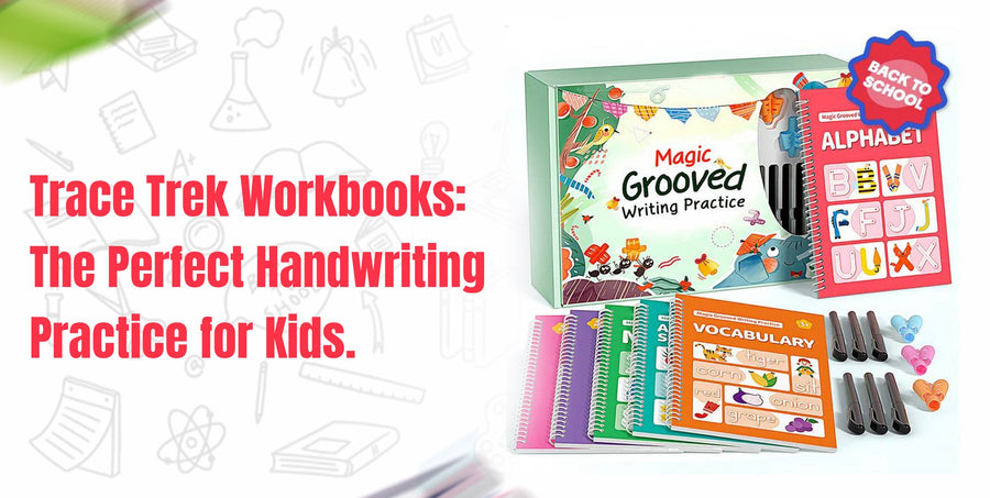 Trace Trek Workbooks: The Perfect Handwriting Practice for Kids