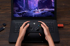 8BitDo Wireless USB Adapter 2 for Switch 2, Windows PC, Mac & Raspberry Pi, Compatible with Xbox Series X & S Controller, Xbox One Bluetooth, Switch Pro and PS5 Controller (Black)