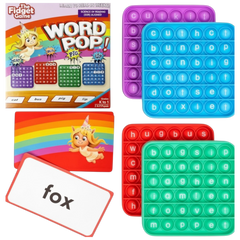 The Fidget Game Word Pop CVC Word Games for Kids 4-6