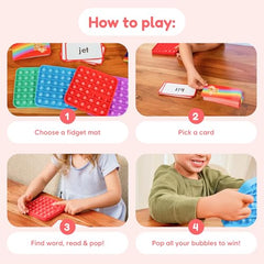 The Fidget Game Word Pop CVC Word Games for Kids 4-6