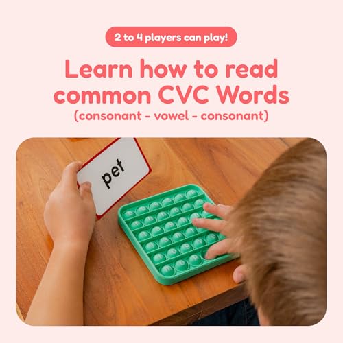 The Fidget Game Word Pop CVC Word Games for Kids 4-6