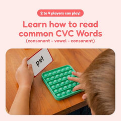 The Fidget Game Word Pop CVC Word Games for Kids 4-6