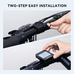 CYCPLUS Wireless GPS Bike Computer G1, 70g, 2.0" Screen, IPX6, 1200mAh