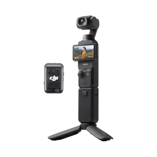 DJI Osmo Pocket 3 Creator Combo – 4K/120fps Vlogging Camera with 1'' CMOS