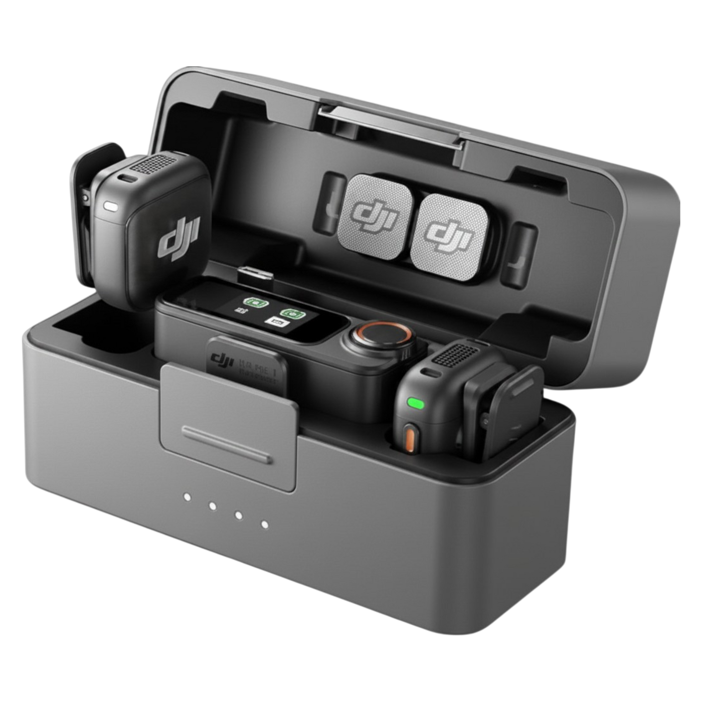 DJI Mic 3 (2 TX + 1 RX + Charging Case), Wireless Microphone