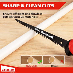 Goldblatt Drywall Saw – 6-Inch Jab Saw for Wallboard, Drywall, Plywood, PVC