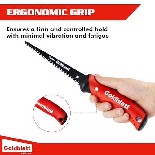 Goldblatt Drywall Saw – 6-Inch Jab Saw for Wallboard, Drywall, Plywood, PVC