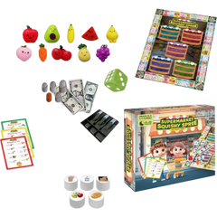 The Fidget Game Supermarket Squishy Spree, Money Games for Kids Ages 5-8