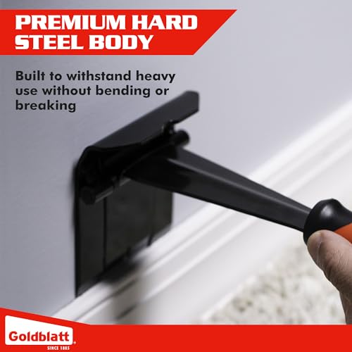 Goldblatt Trim Puller, 4-Inch Tile Removal Tool Baseboard Removal Tool
