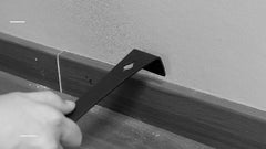 Goldblatt Trim Puller, 4-Inch Tile Removal Tool Baseboard Removal Tool