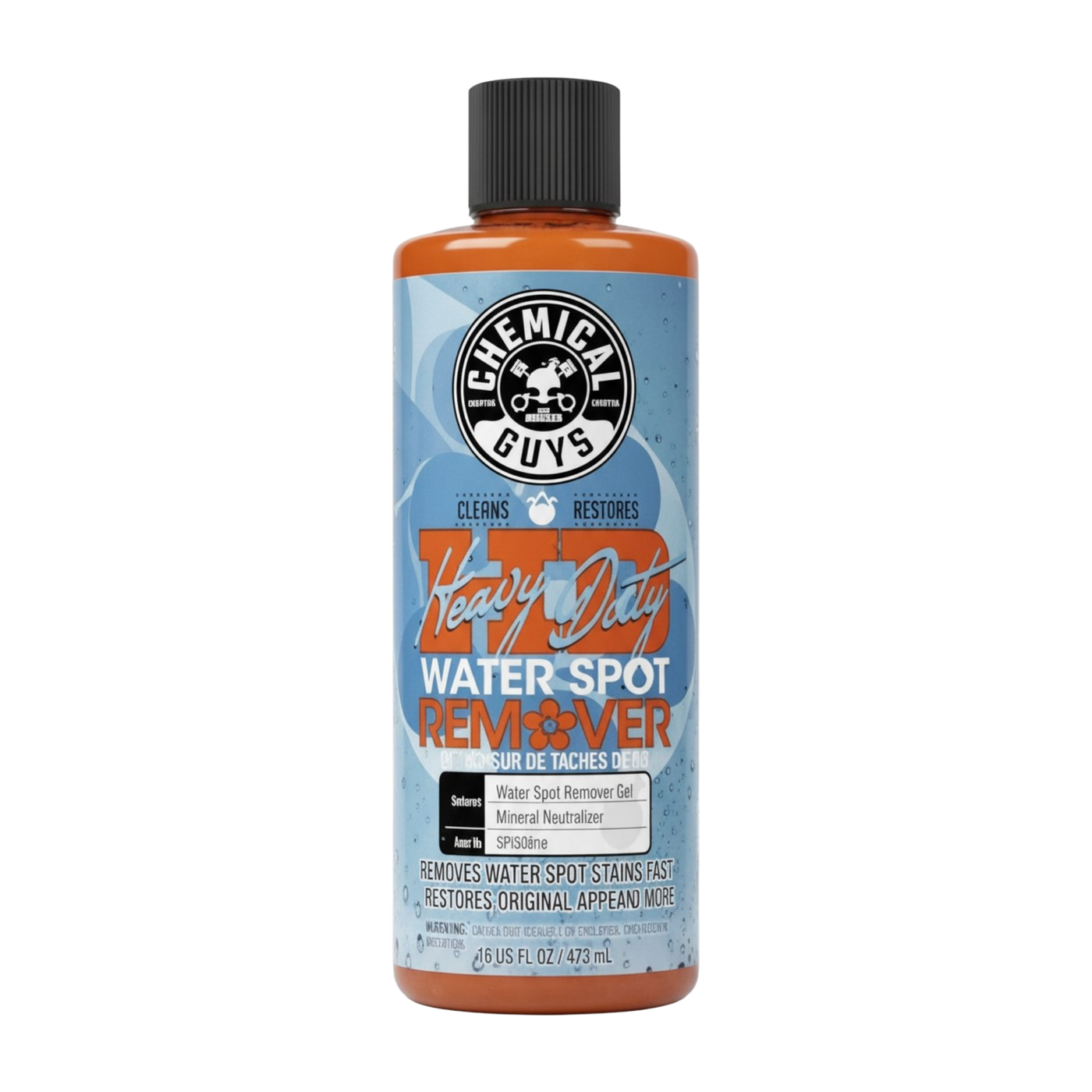 Chemical Guys, Heavy Duty Water Spot Remover Gel for Glass & Paint, 16 oz