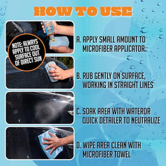 Chemical Guys, Heavy Duty Water Spot Remover Gel for Glass & Paint, 16 oz