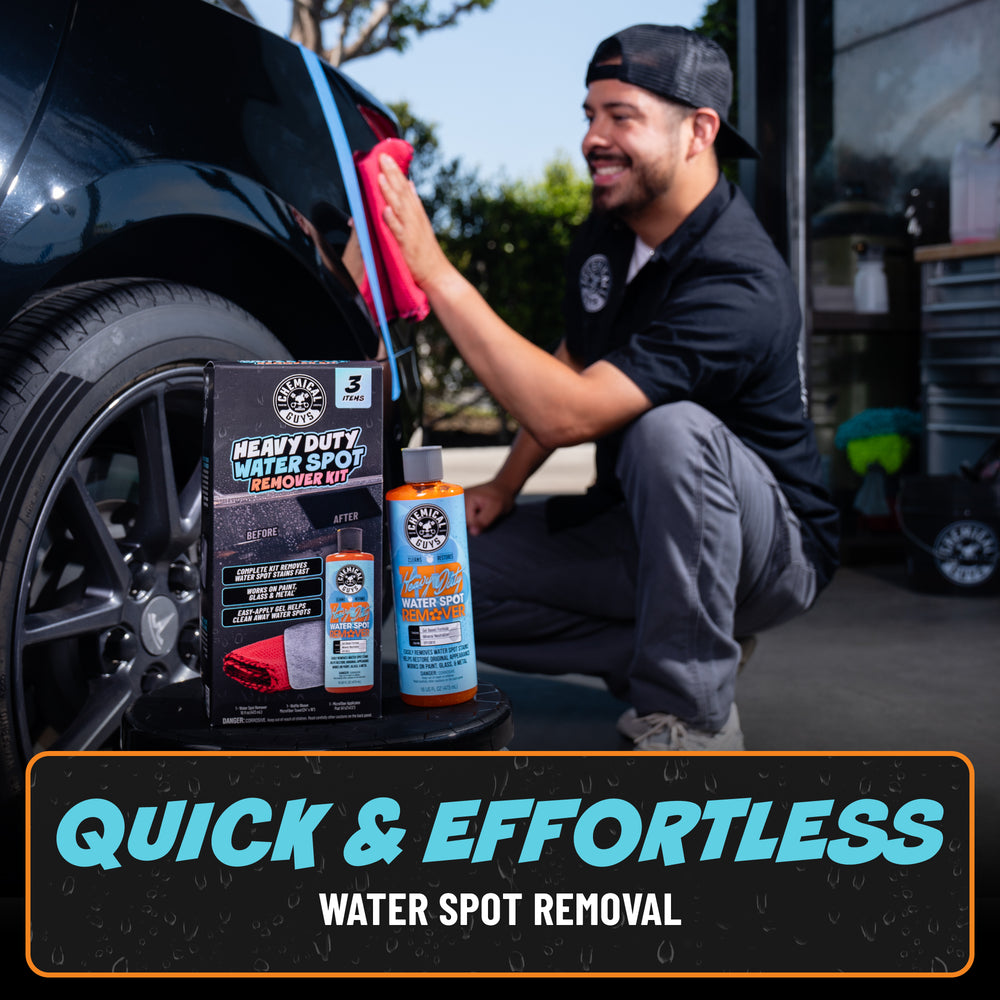 Chemical Guys, Heavy Duty Water Spot Remover Gel for Glass & Paint, 16 oz
