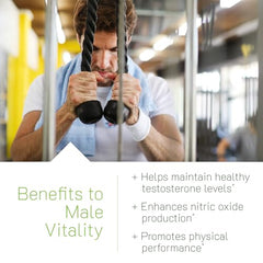 Irwin Naturals Testosterone UP RED with Nitric Oxide Booster | 60 Softgels
