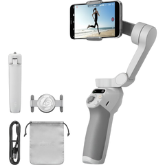 DJI Osmo Mobile SE, 3-Axis Phone Gimbal for iPhone, Android, Built-in Tripod, Selfie Stick, Gimbal Stabilizer for iphone, Andriod, ActiveTrack 6.0, Vlogging Stabilizer for Youtube, TikTok, Travel
