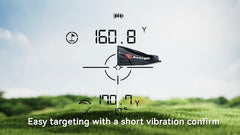 REDTIGER Golf Rangefinder with Slope On/Off,7X Magnification 1200 Yards