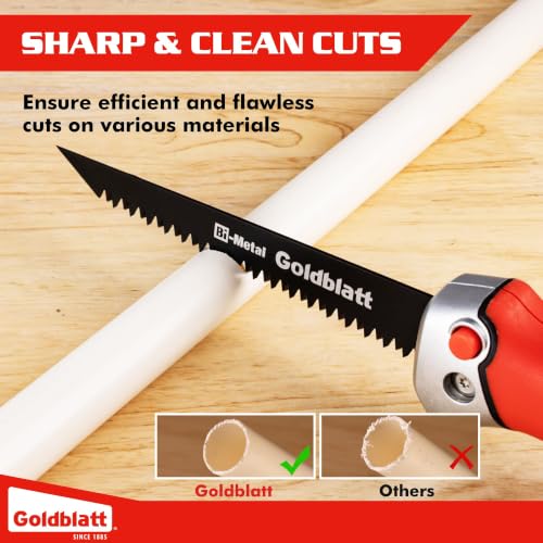 Goldblatt Folding Drywall Saw, 5-Inch Jab Saw for Wallboard, Plywood & PVC