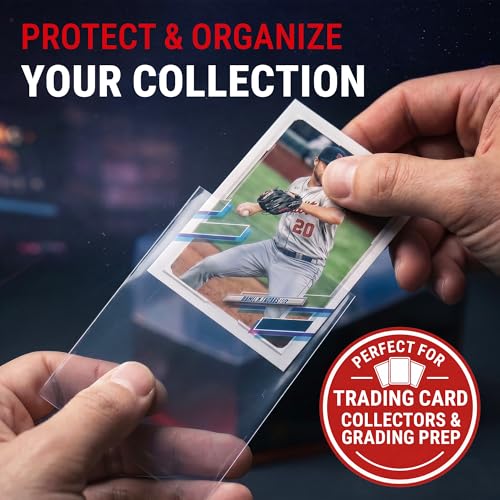Ultra Pro Premium Clear Card Sleeves, 2.5" x 3.5", 100 Pack