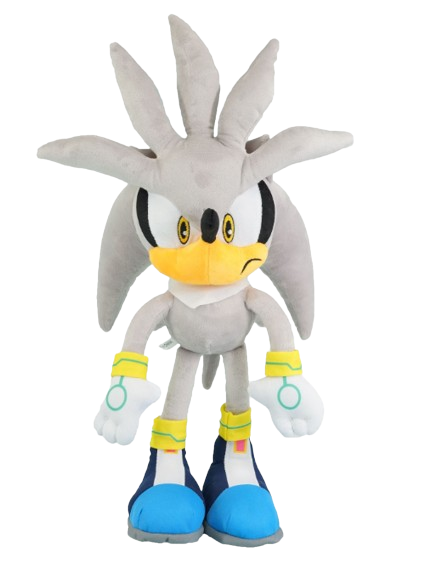 Sonic The Hedgehog Plush Doll, Silver 98960