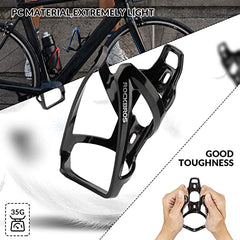 ROCKBROS Bike Water Bottle Holder Ultralight Bottle Cages with Screws Tool