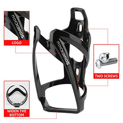 ROCKBROS Bike Water Bottle Holder Ultralight Bottle Cages with Screws Tool