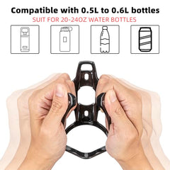ROCKBROS Bike Water Bottle Holder Ultralight Bottle Cages with Screws Tool