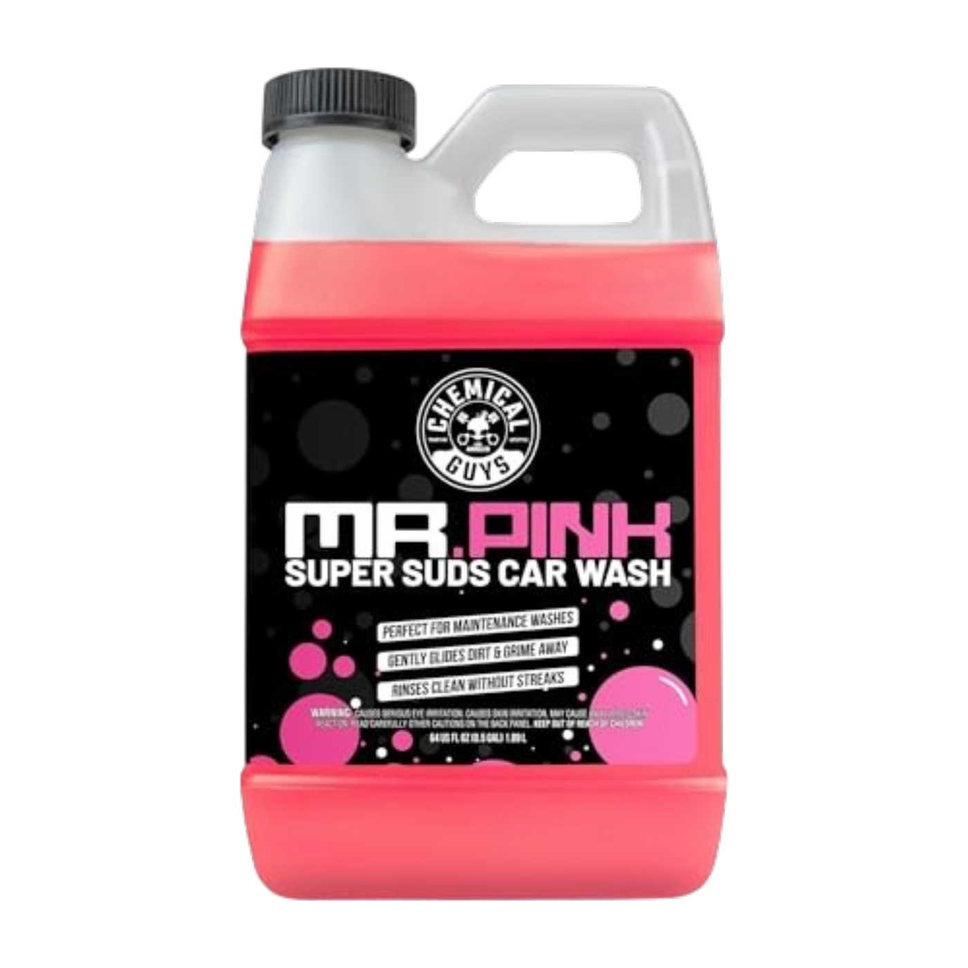 Chemical Guys, Mr. Pink Car Wash Soap, Foam Cannon & Bucket Wash, 64 oz
