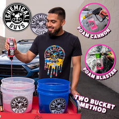 Chemical Guys, Mr. Pink Car Wash Soap, Foam Cannon & Bucket Wash, 64 oz