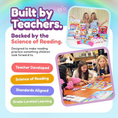 The Fidget Game Squishy Land in Rainbow Reef Board Game, Pre-K to 2nd Grade